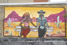 Andersonville cowgirl mural — If you know, you know