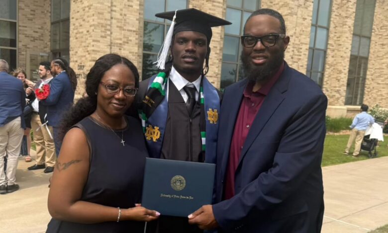 Notre Dame Captain Adon Shuler Carries His Father’s Legacy Notre Dame Captain Adon Shuler Carries His Father’s Legacy