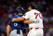 Red Sox’ Payton Tolle explains history of giving out hugs to opponents