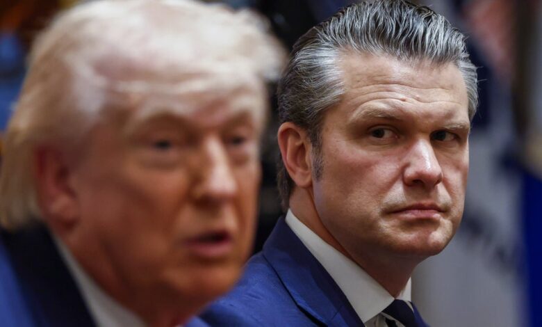Trump Responds To 2028 Campaign Rumor About Pete Hegseth