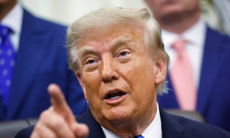 Critics Blast Trump Over The ‘Dumbest’ Addition To His Golden Oval Office