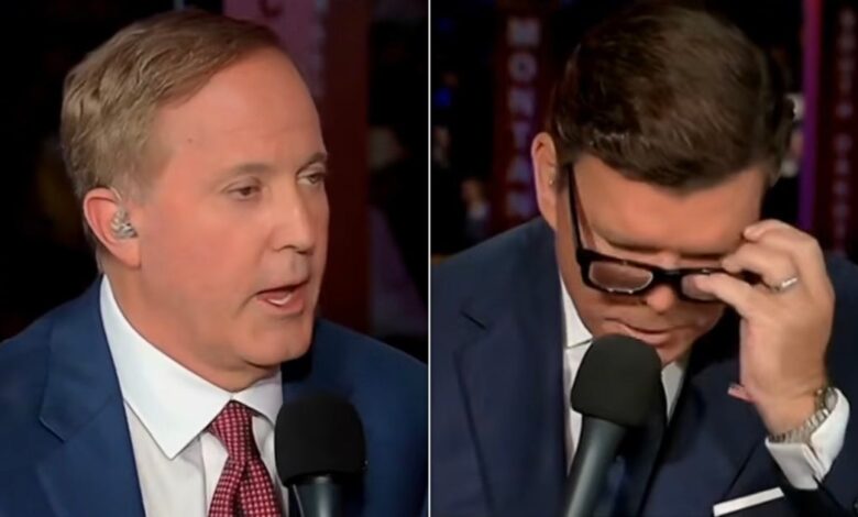 Fox News Host Confronts Ken Paxton Over His Scandals: ‘It’s A Long List Here’