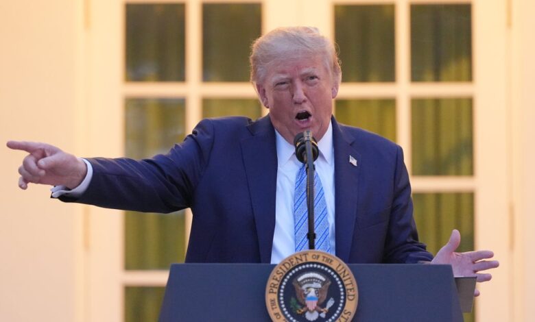 Trump Says He Is Banning CNN, Politico, MS NOW From White House Trump Says He Is Banning CNN, Politico, MS NOW From White House