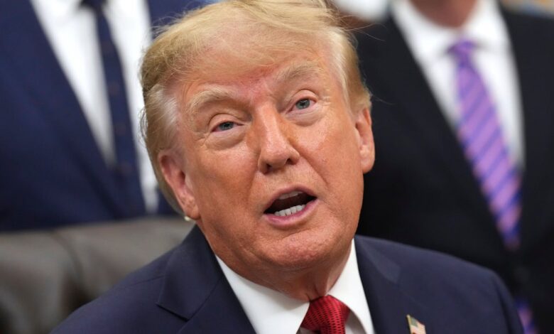 Trump Gets Asked What News Outlets He Might Ban From White House Next — And Immediately Drops 2 Names Trump Gets Asked What News Outlets He Might Ban From White House Next — And Immediately Drops 2 Names