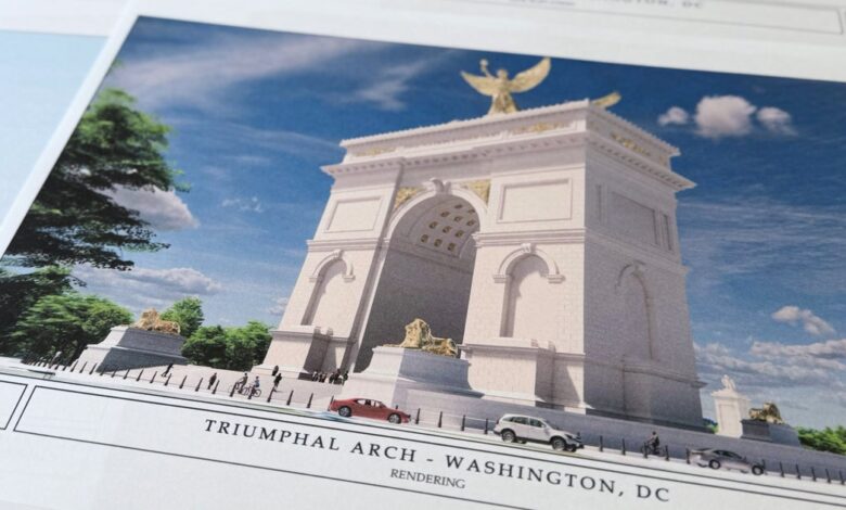 Trump Has A Change Of Plans For His ‘Magnificent’ D.C. Arch — And Critics Say It’s ‘Beyond Parody’