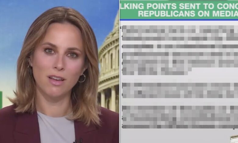 MS NOW Highlights Leaked White House Talking Points Defending Trump’s Media Ban