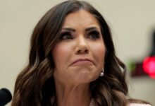 Former Homeland Security Secretary Kristi Noem Has Filed For Divorce