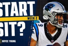 Bryce Young Fantasy Week 2 Start or Sit: A Fourth Spike, Not a Trend – AOL