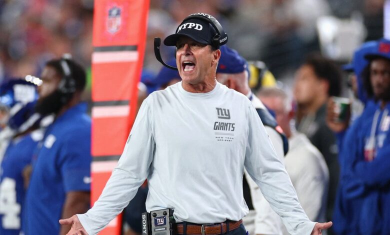 Former Giants greats are believers in John Harbaugh: NFL is on notice Former Giants greats are believers in John Harbaugh: NFL is on notice