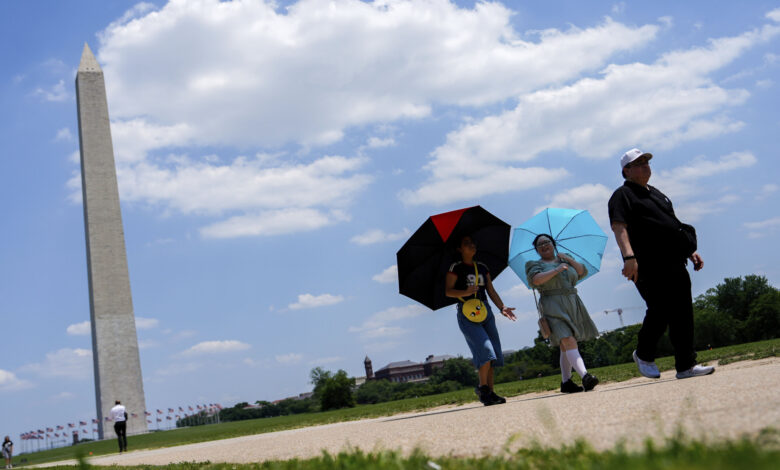 DC area in a heat wave through Thursday, raising severe storm risk – WTOP News DC area in a heat wave through Thursday, raising severe storm risk – WTOP News