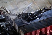 Helicopter crashes and kills at least 3 people near a bus crash in Los Angeles