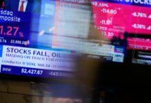Asian shares trade mostly lower after AI stocks sink on Wall Street – WTOP News