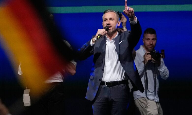 German chancellor faces tough times after first far-right party’s state election win since Nazi era – WTOP News