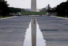 Report: Company that renovated Lincoln Memorial Reflecting Pool says issue is with primer, not vandalism – WTOP News