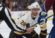 Bruins, Elias Lindholm are stuck in a waiting game over looming back injury