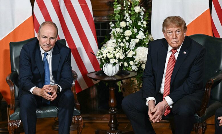 Trump’s Irish golf trip turns into a diplomatic headache Trump’s Irish golf trip turns into a diplomatic headache