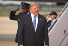 Trump Cashes In on ‘Lake America’ Renaming With  Hats