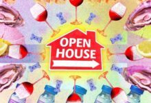 Botox and a brownstone? Boston-area real estate agents are hosting lavish open houses.