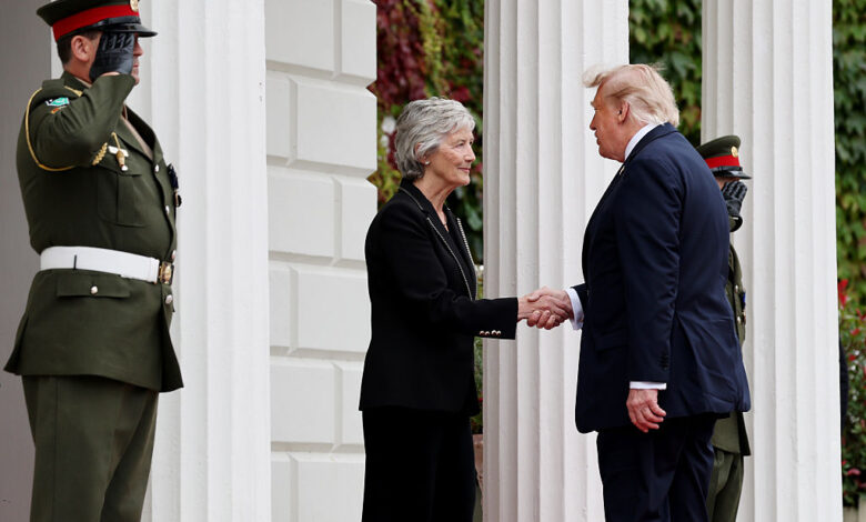 Trump wades into Irish reunification debate