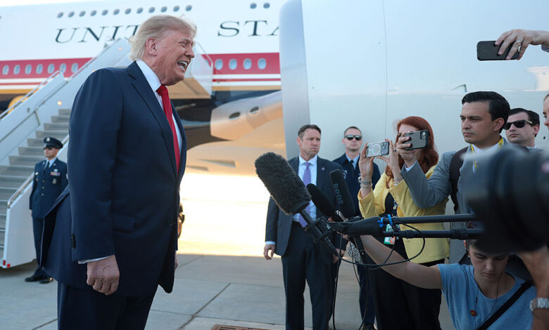 Trump finds another way to shut out CNN