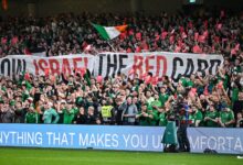 Israel and Ireland wage a soccer war
