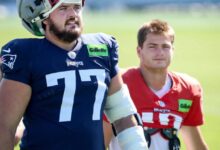 Patriots bring back Ben Brown, sign 5 players to practice squad, and name team captains