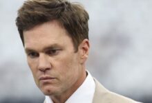 Tom Brady swears on live TV while reacting to Jayden Daniels’ elbow injury