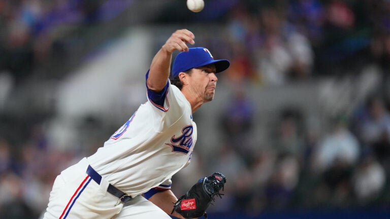 Jacob deGrom strikes out 8 to lead Rangers over Red Sox 4-2 in series between playoff contenders Jacob deGrom strikes out 8 to lead Rangers over Red Sox 4-2 in series between playoff contenders