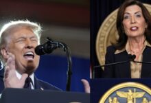 Trump Posts Wild Screed About NY Gov Kathy Hochul Wearing a Hijab: ‘CRAZY!’