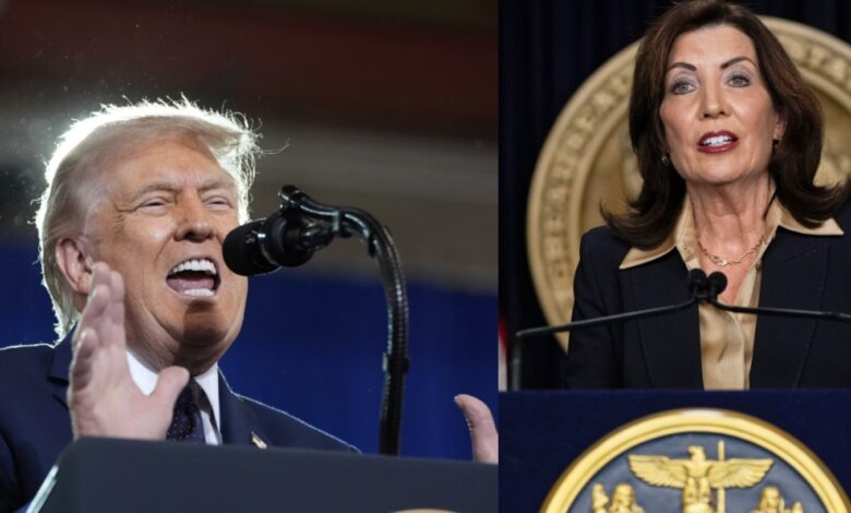 Trump Posts Wild Screed About NY Gov Kathy Hochul Wearing a Hijab: ‘CRAZY!’