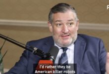 Ted Cruz Says U.S. Can’t Slow AI Growth: ‘I’d Rather They Be American Killer Robots!’