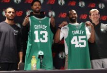 5 takeaways from Paul George and Mike Conley’s introductory press conference