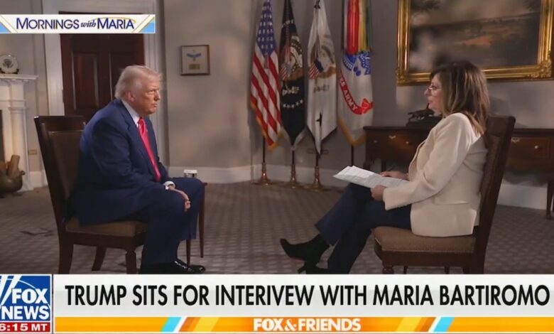 Trump Reacts To Maria Bartiromo’s Ouster, Says Her Fans ‘Will Not Be Happy’ Trump Reacts To Maria Bartiromo’s Ouster, Says Her Fans ‘Will Not Be Happy’