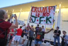 ‘Nothing is sacred’: Kennedy Center protesters fear for its future – WTOP News