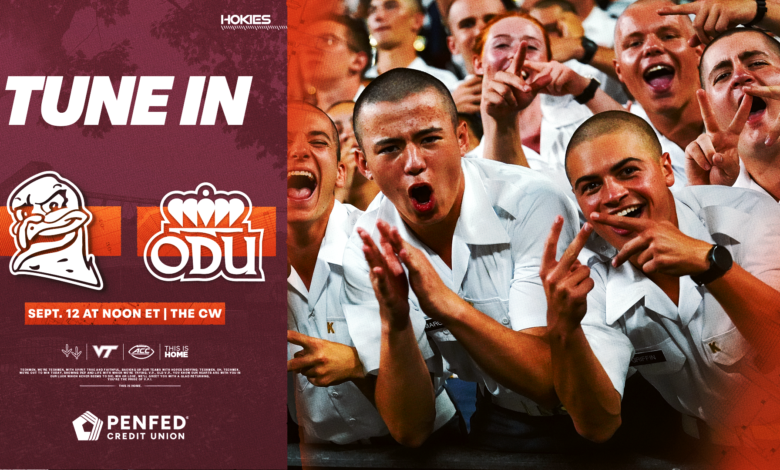Tune in: Virginia Tech vs. Old Dominion