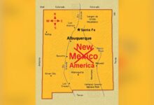 Trump shares map that renames New Mexico as ‘New America’ – WTOP News