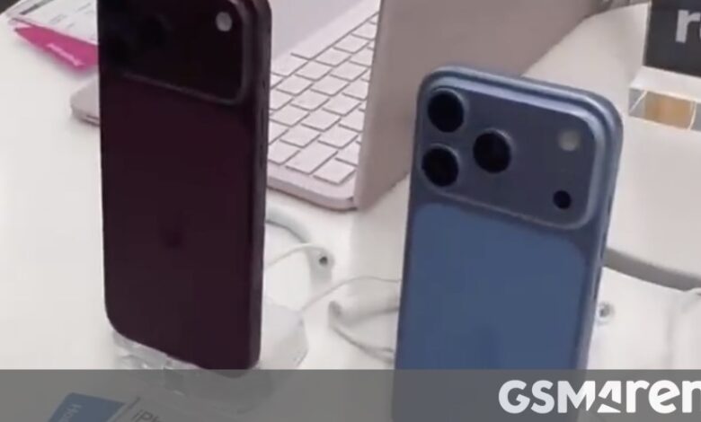Leaked video shows iPhone 18 Pro Max in Dark Cherry and 18 Pro in Blue Leaked video shows iPhone 18 Pro Max in Dark Cherry and 18 Pro in Blue