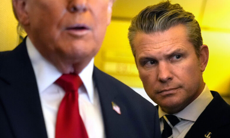 Trump Reportedly ‘Expressed Concern’ Over Hegseth’s Army Purge in Private Meeting