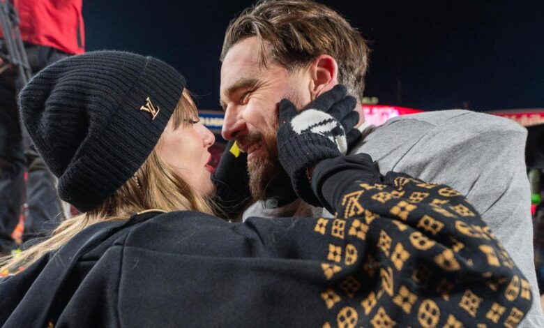 Adam Sandler, no phones and a magical night: Travis Kelce dishes on ‘insane’ wedding to Taylor Swift