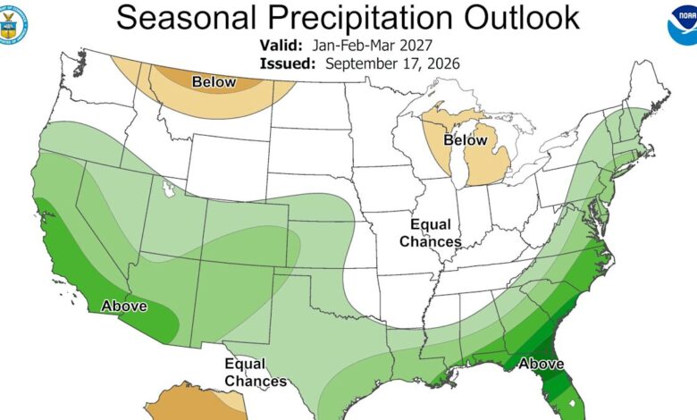 New NOAA Maps Show Which U.S. States Are Facing Heavy Snow This Winter