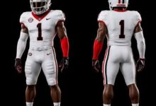 See No. 2 Georgia’s new all-white uniforms for Western Kentucky game