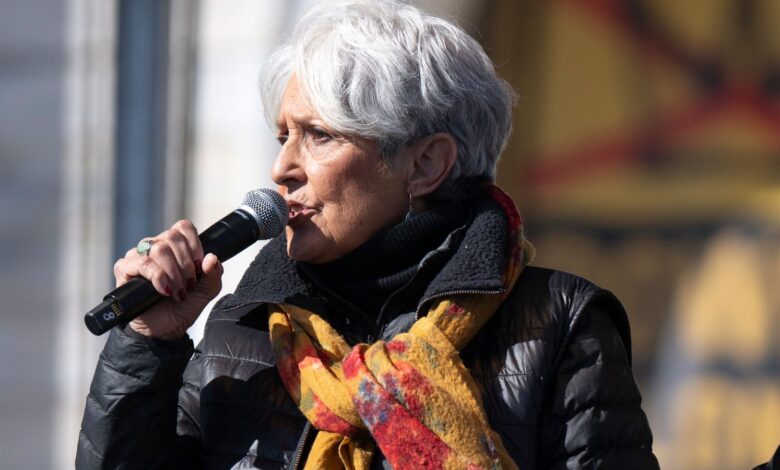 Joan Baez: ‘Action Is the Antidote to Despair’