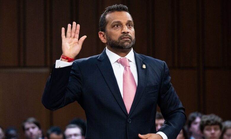 Kash Patel again denies firing Iran experts before Iran war