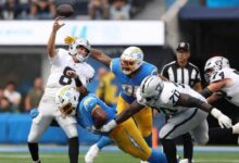Raiders takeaways: Kirk Cousins went deep and Las Vegas’ offense came alive