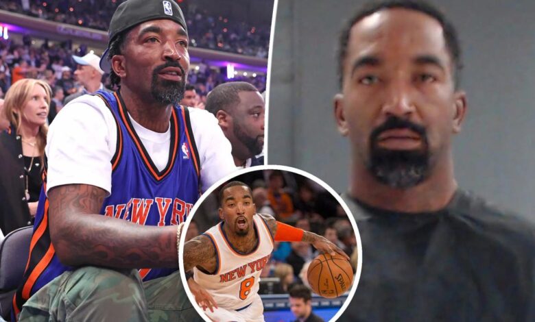 Former Knicks star J.R. Smith arrested on family assault charge