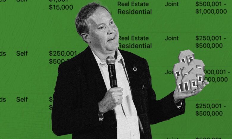 Ken Paxton’s Financial Disclosures Appear to Violate Federal Ethics Law, Experts Say