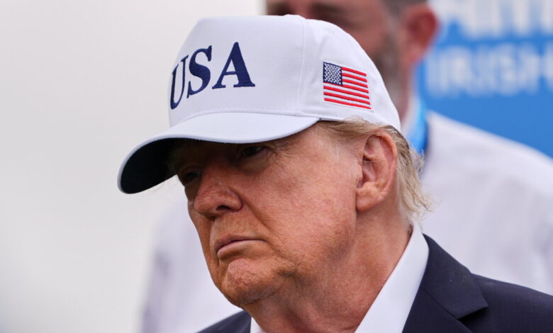 Trump warns against slowing down AI but he is not against some guardrails