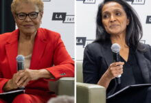 Bass, Raman tout their environmental bona fides at L.A. forum