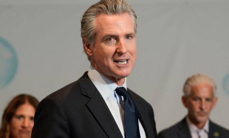 No electric shock gloves, face coverings: Newsom pushes back on Trump’s ‘Orwellian’ immigration agenda