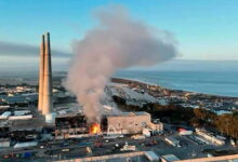 Another battery fire erupts at Moss Landing, where some units are still charged